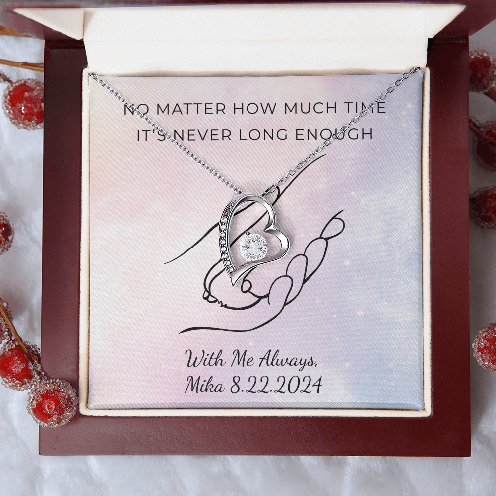 Personalized Pet Remembrance-Forever Love Necklace