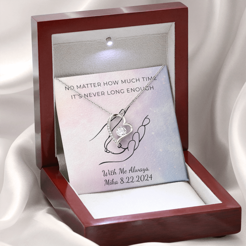 Personalized Pet Remembrance-Forever Love Necklace