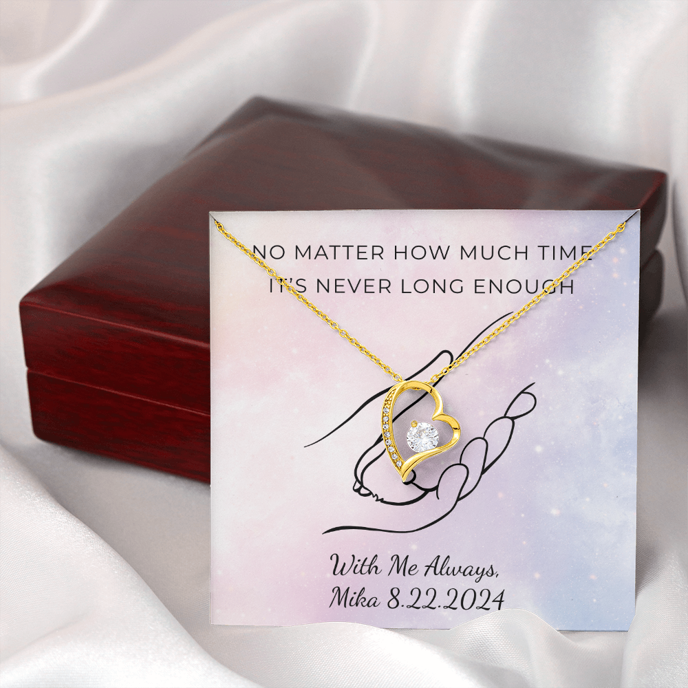 Personalized Pet Remembrance-Forever Love Necklace