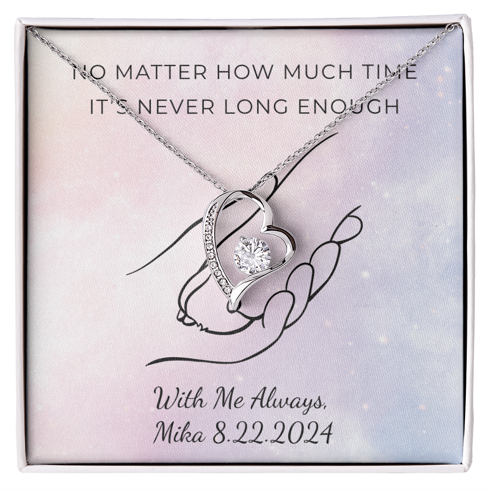 Personalized Pet Remembrance-Forever Love Necklace