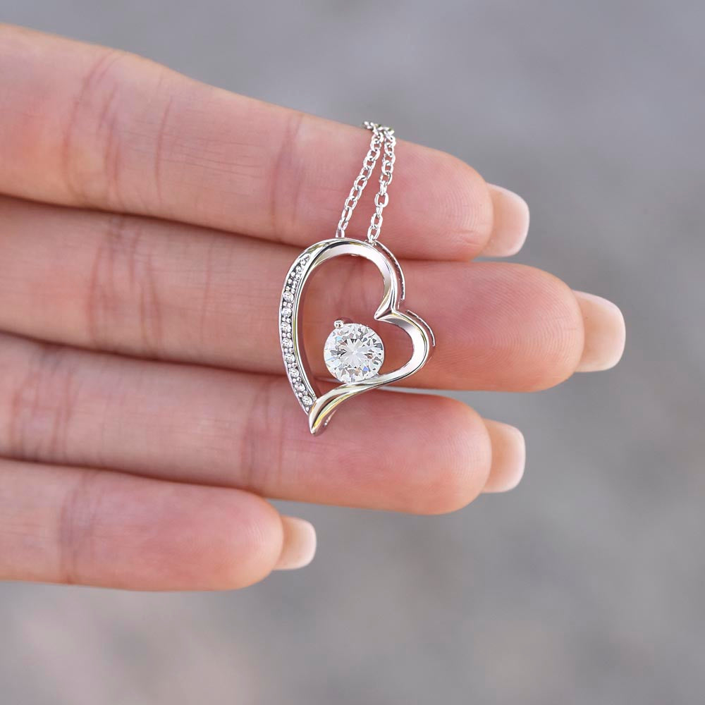 To My Soulmate- I'd Still Spend All Nine Lives- Forever Love Necklace