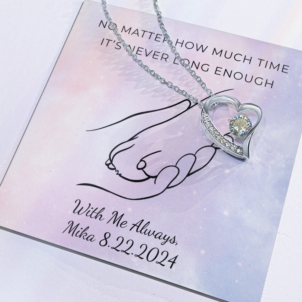Personalized Pet Remembrance-Forever Love Necklace