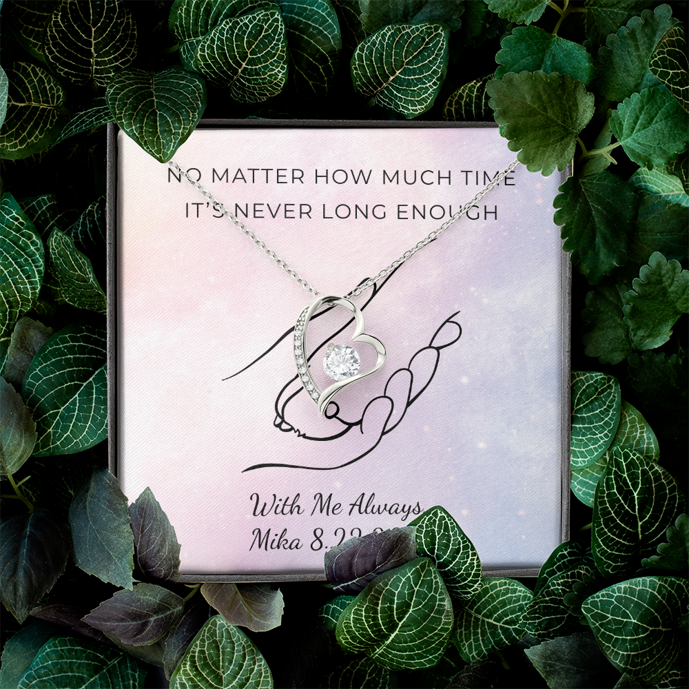 Personalized Pet Remembrance-Forever Love Necklace