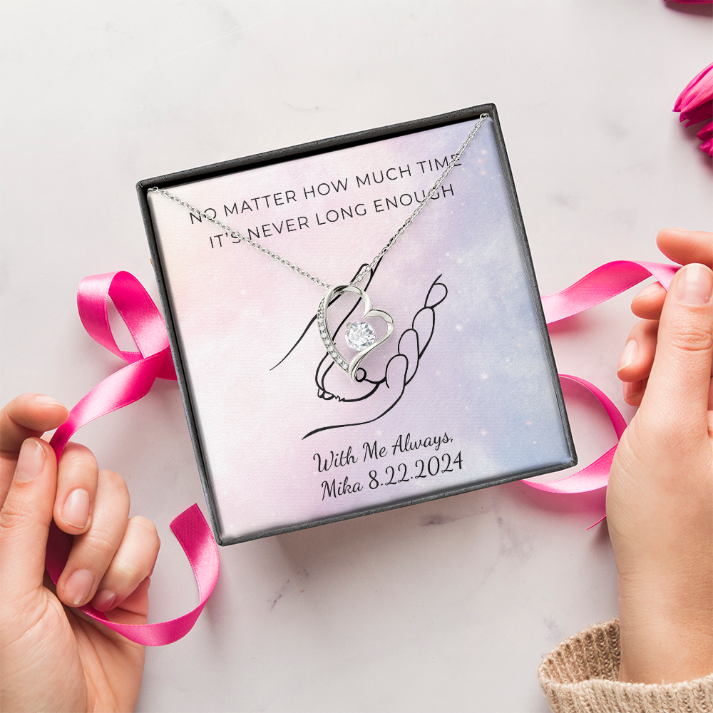 Personalized Pet Remembrance-Forever Love Necklace