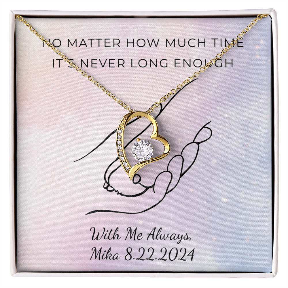 Personalized Pet Remembrance-Forever Love Necklace