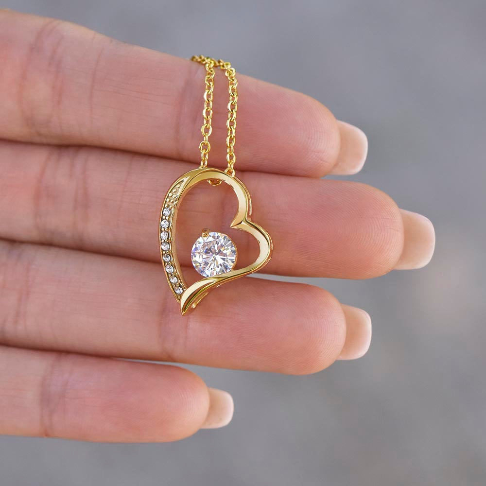 To My Soulmate- I'd Still Spend All Nine Lives- Forever Love Necklace