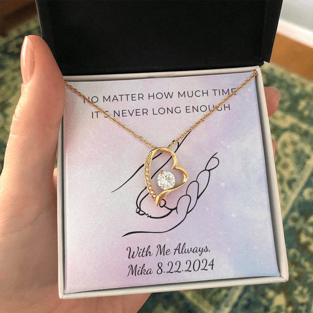 Personalized Pet Remembrance-Forever Love Necklace